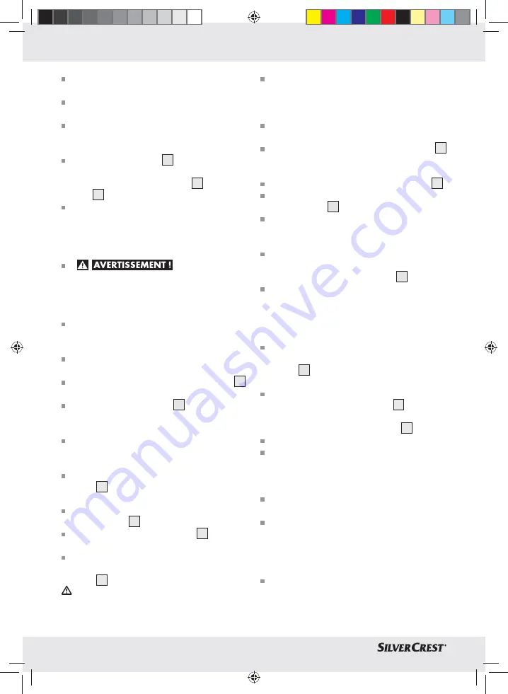 Silvercrest SDB 1500 A1 Operation And Safety Notes Download Page 18