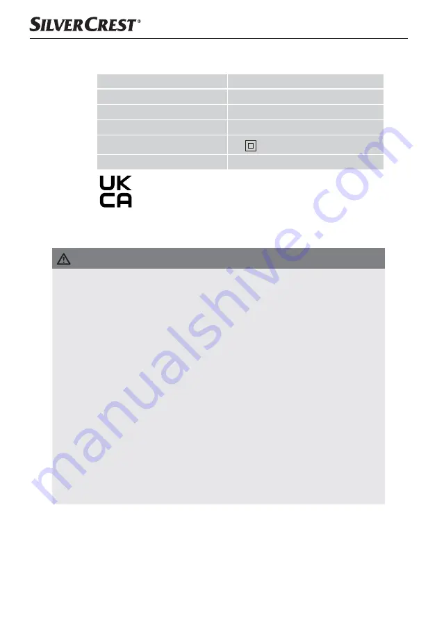 Silvercrest SDI 2800 D4 Operating Instructions Manual Download Page 47