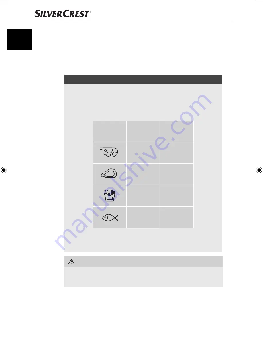 Silvercrest SEF 2300 A1 Operating Instructions Manual Download Page 13