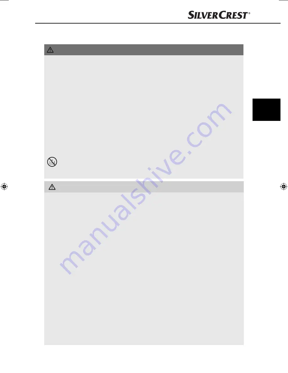 Silvercrest SEF 2300 A1 Operating Instructions Manual Download Page 68