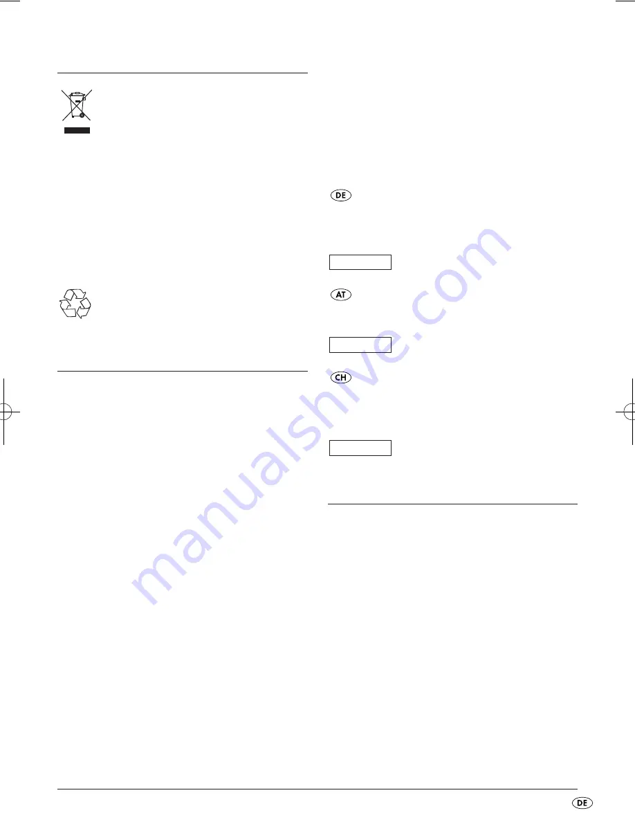 Silvercrest SEK 400 A1 Operating Instructions Manual Download Page 27