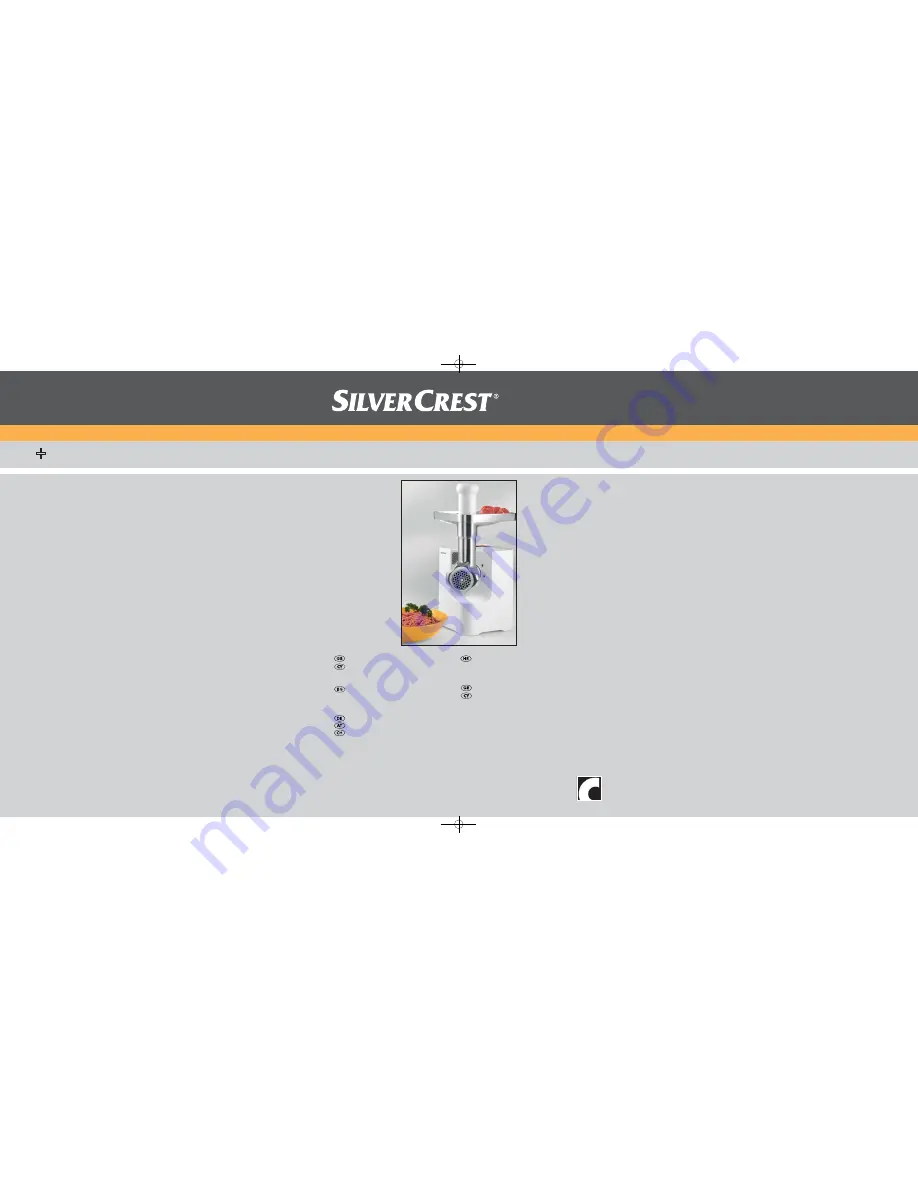 Silvercrest SFW 250 A1 Operating Instructions Manual Download Page 1