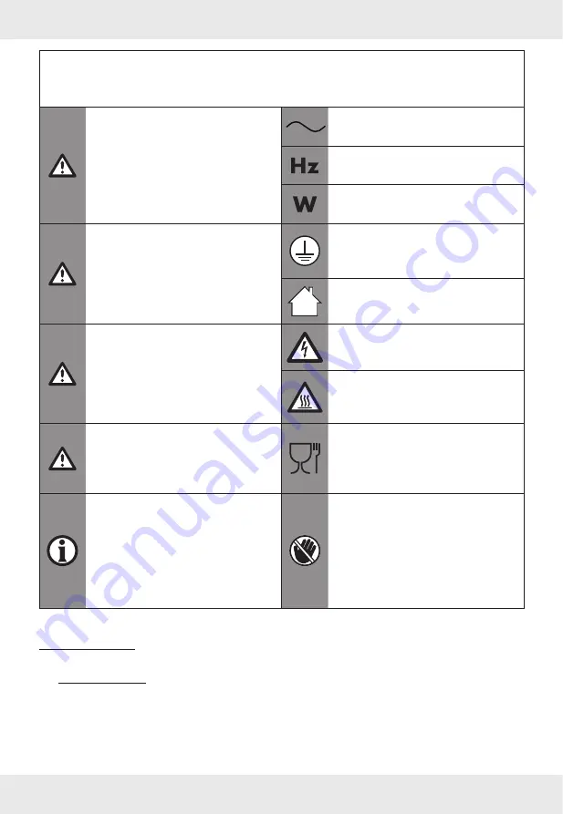 Silvercrest SGB 1200 F1 Operation And Safety Notes Download Page 113