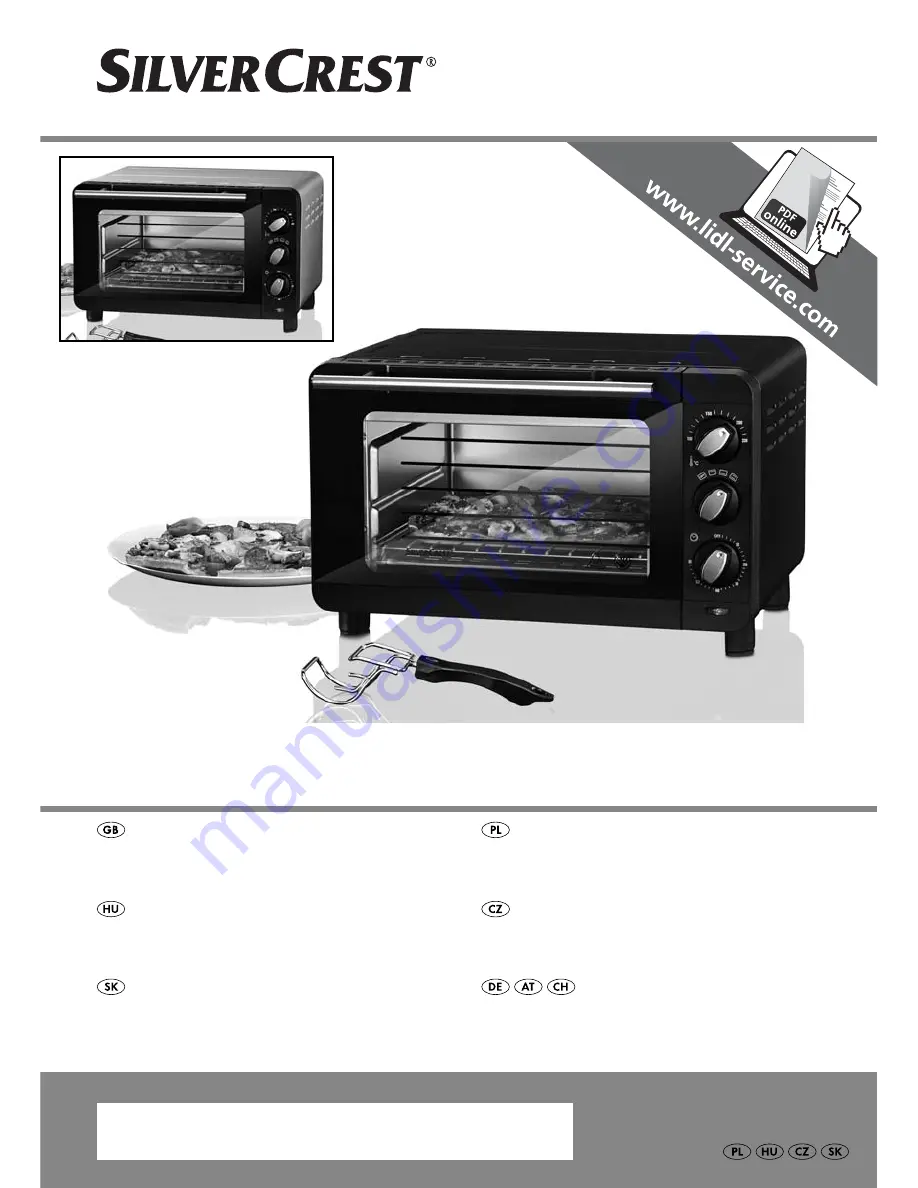 Silvercrest sgb1200a1 Operating Instructions Manual Download Page 1