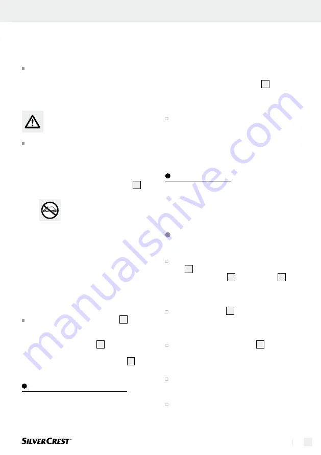 Silvercrest SHK 100 B2 Operation And Safety Notes Download Page 17