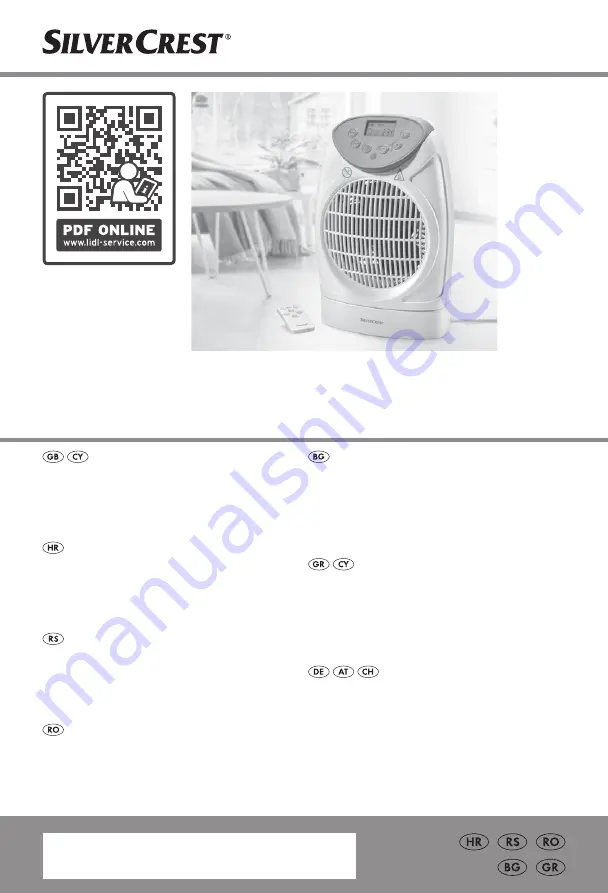 Silvercrest SHLF 2000 D1 Operation And Safety Notes Download Page 1