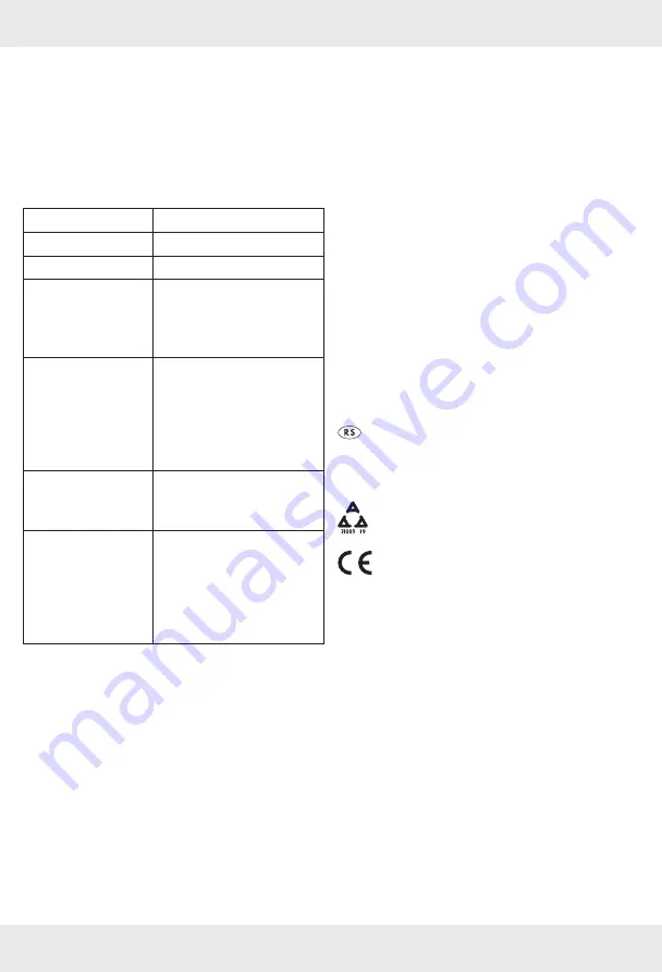 Silvercrest SHLF 2000 D1 Operation And Safety Notes Download Page 45