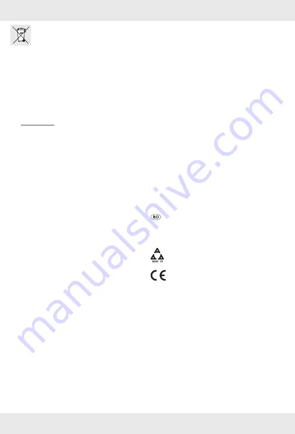 Silvercrest SHLF 2000 D1 Operation And Safety Notes Download Page 59