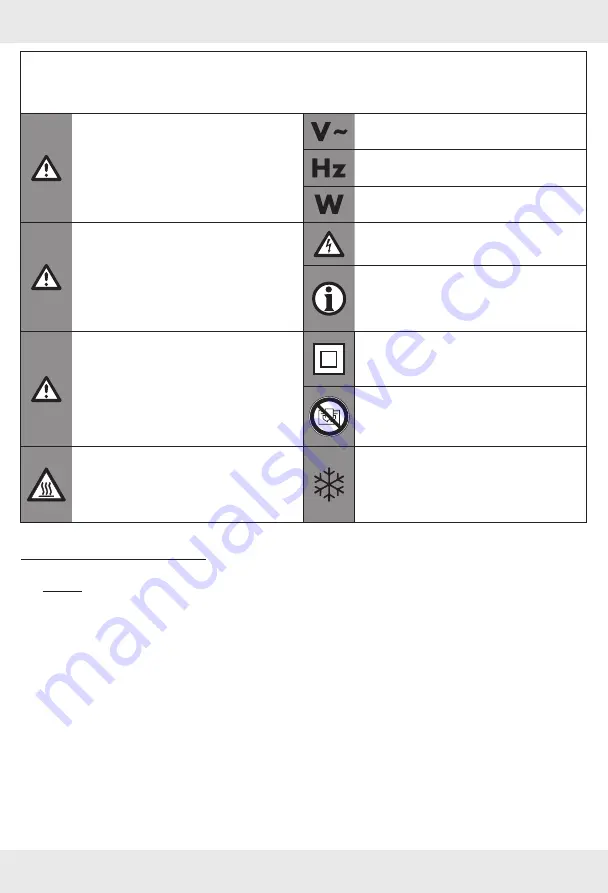 Silvercrest SHLF 2000 D1 Operation And Safety Notes Download Page 63