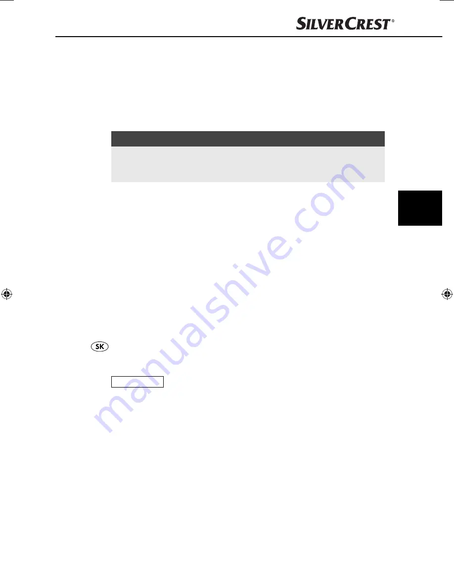 Silvercrest SHS 220 A1 Operating Instructions Manual Download Page 71