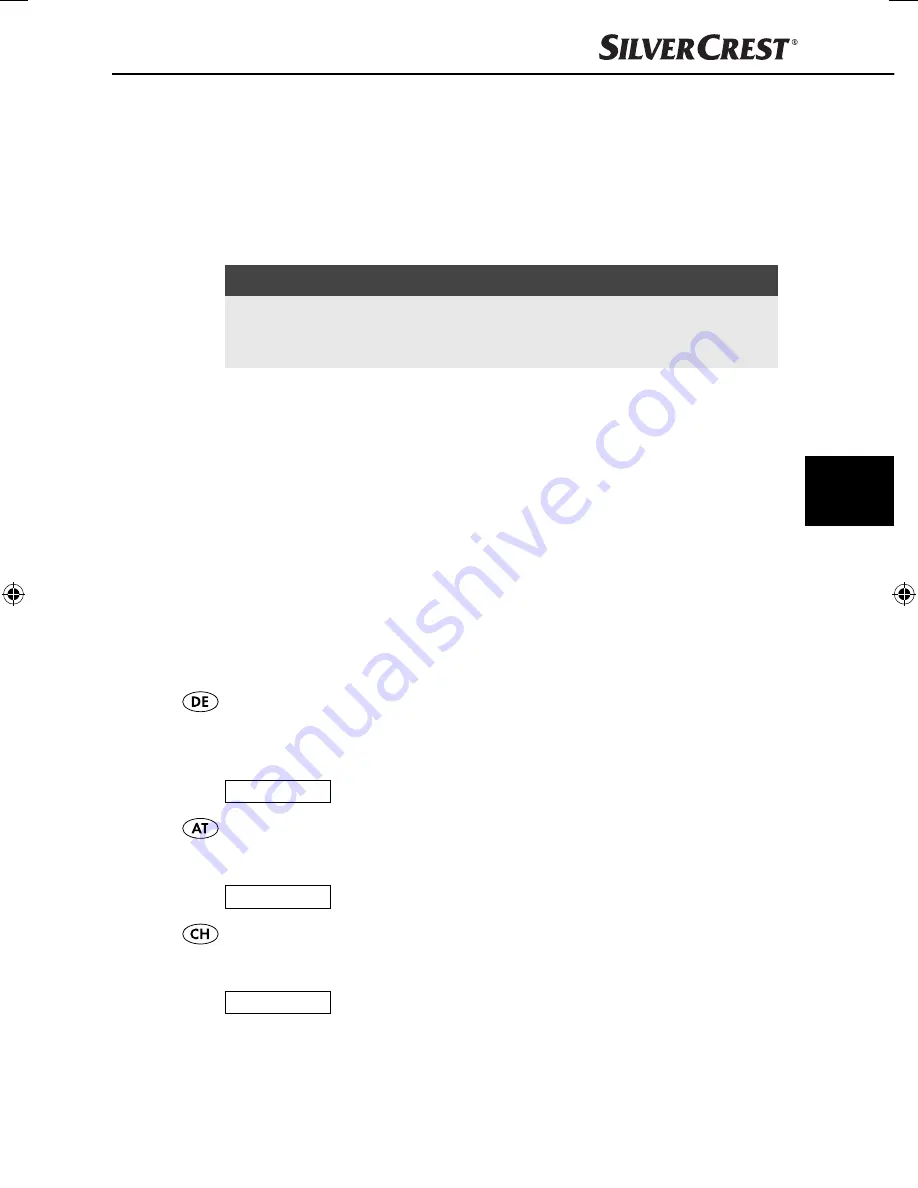 Silvercrest SHS 220 A1 Скачать руководство пользователя страница 85