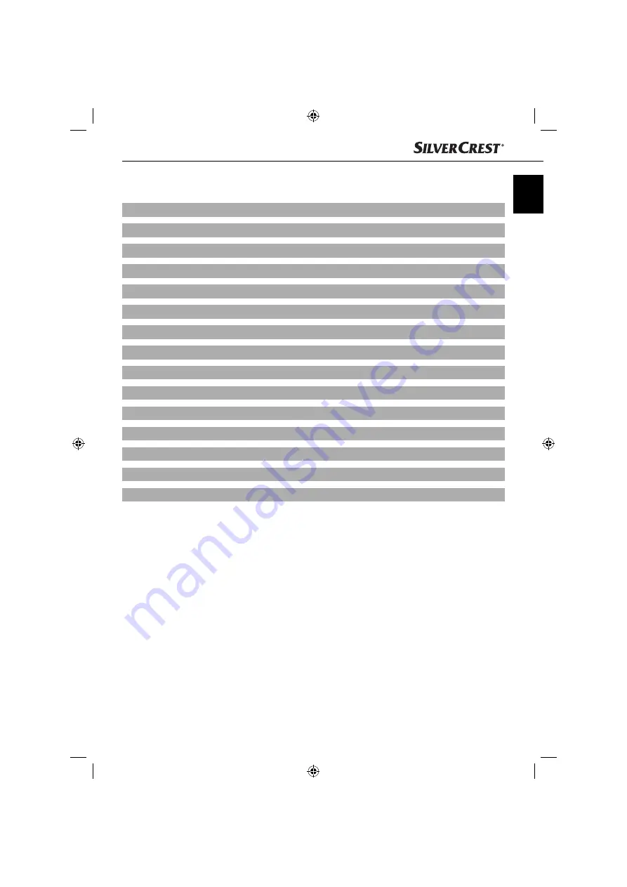 Silvercrest SKG 1000 A1 Operating Instructions Manual Download Page 4