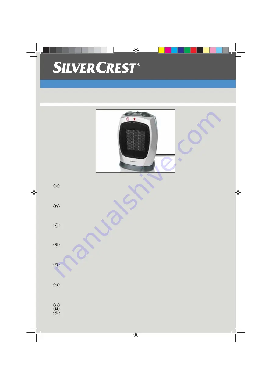 Silvercrest SKHL 1800 A1 Operating Instructions Manual Download Page 1