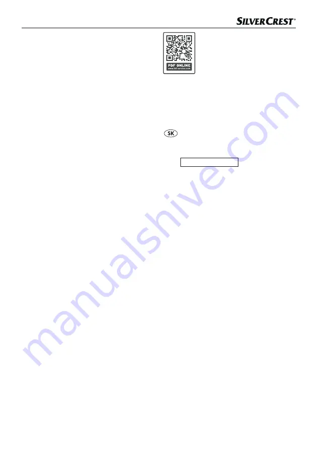 Silvercrest SKM 550 Operating Instructions Manual Download Page 123