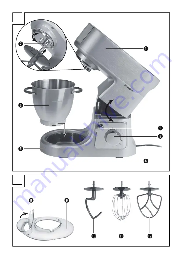 Silvercrest SKV 1200 A1 Operating Instructions Manual Download Page 3