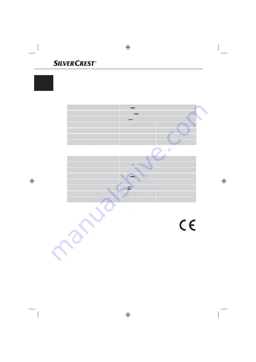 Silvercrest SLS 1000 A1 Operating Instructions Manual Download Page 12