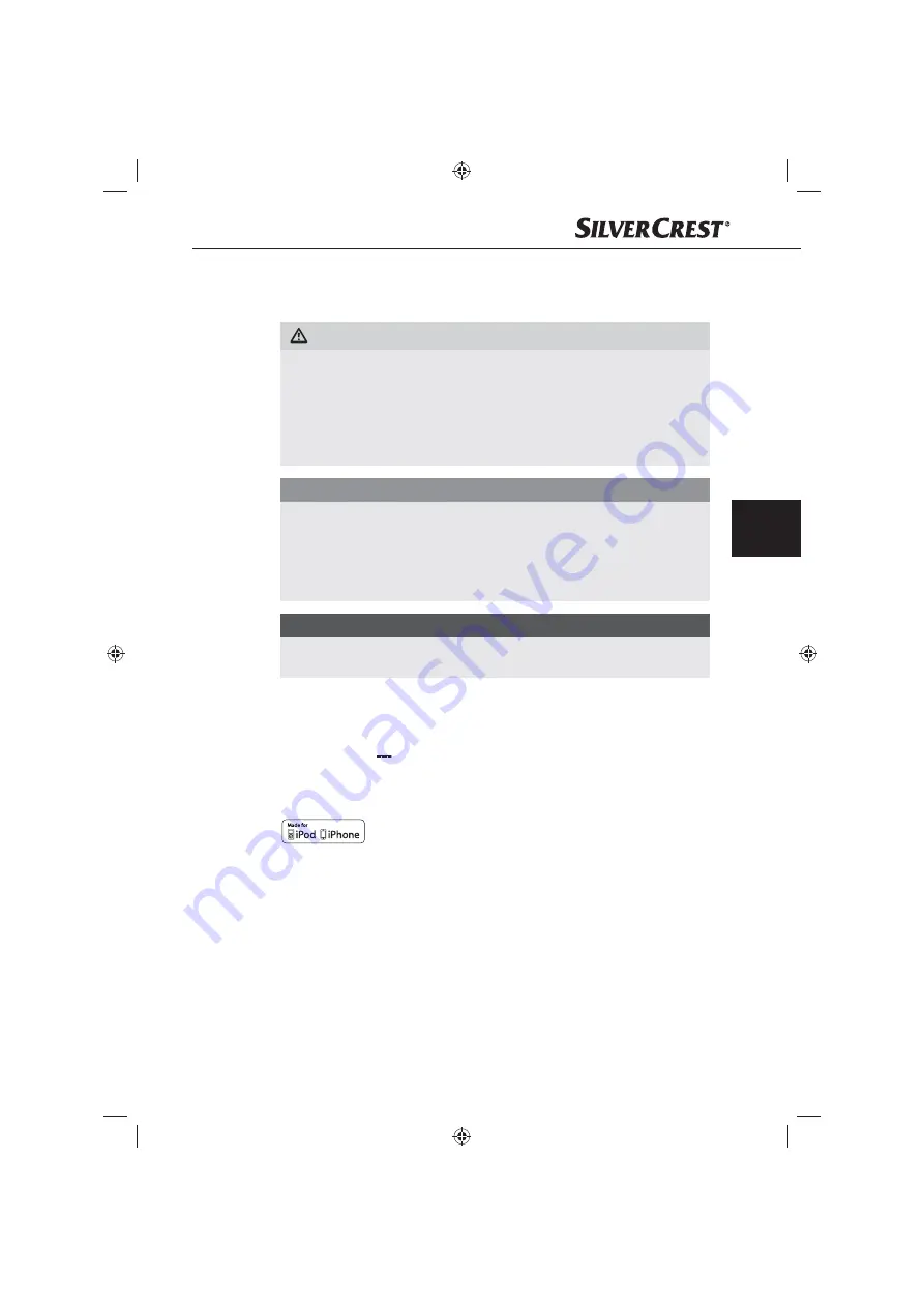 Silvercrest SLS 1000 A1 Operating Instructions Manual Download Page 61