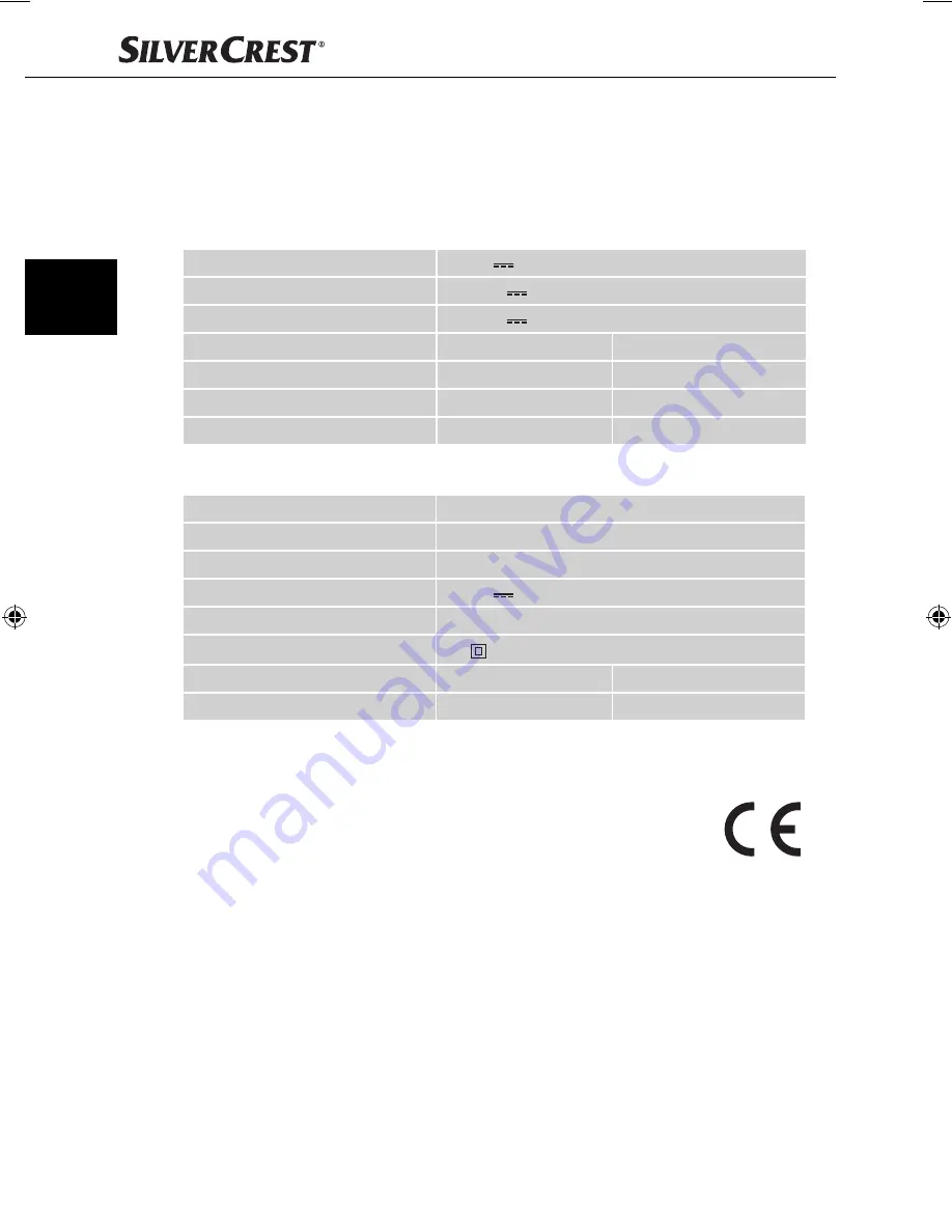 Silvercrest SLS 2000 B2 Operating Instructions Manual Download Page 41