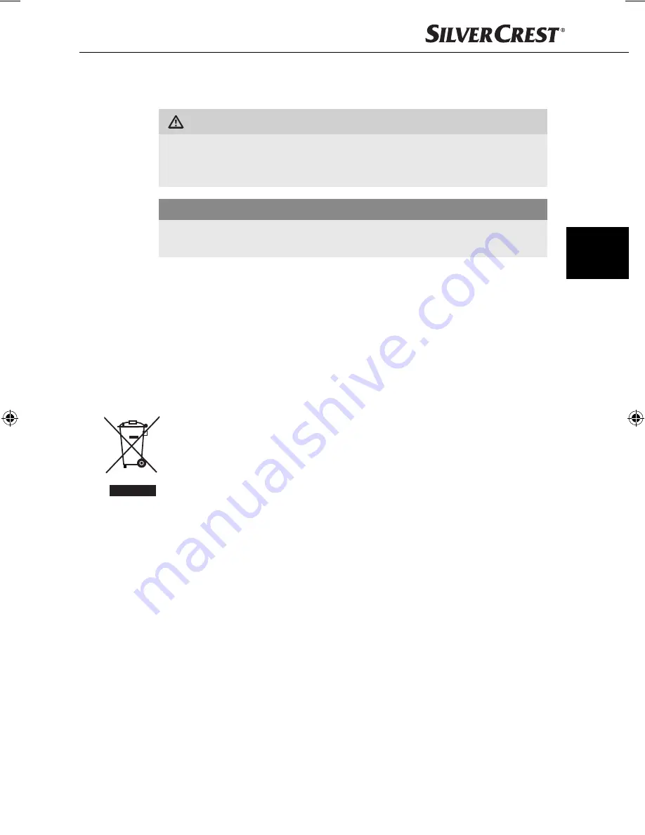 Silvercrest SLS 2000 B2 Operating Instructions Manual Download Page 54