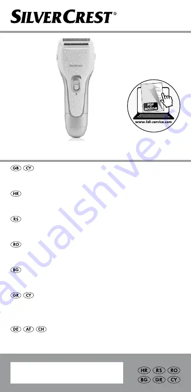 Silvercrest SLS 3 A1 Скачать руководство пользователя страница 1