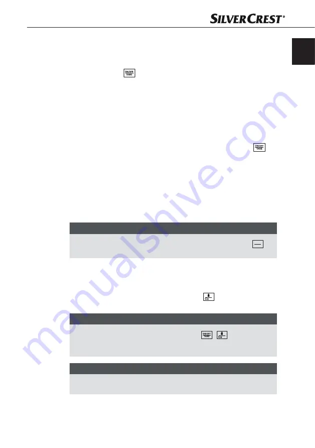 Silvercrest SNAW 1000 C1 Operating Instructions Manual Download Page 12