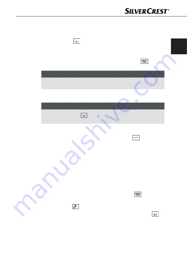 Silvercrest SNAW 1000 C1 Operating Instructions Manual Download Page 50