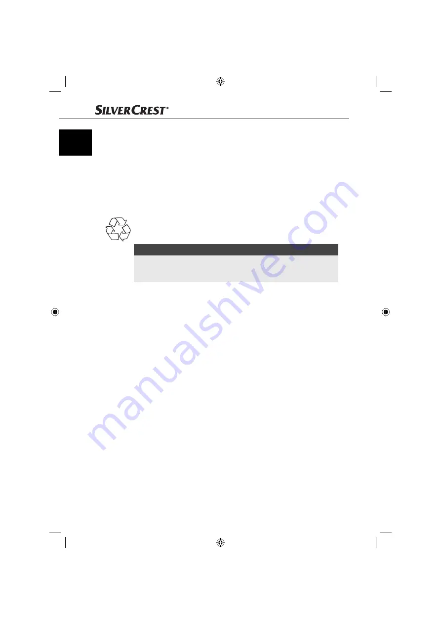 Silvercrest SNS 45 A3 Operating Instructions Manual Download Page 15