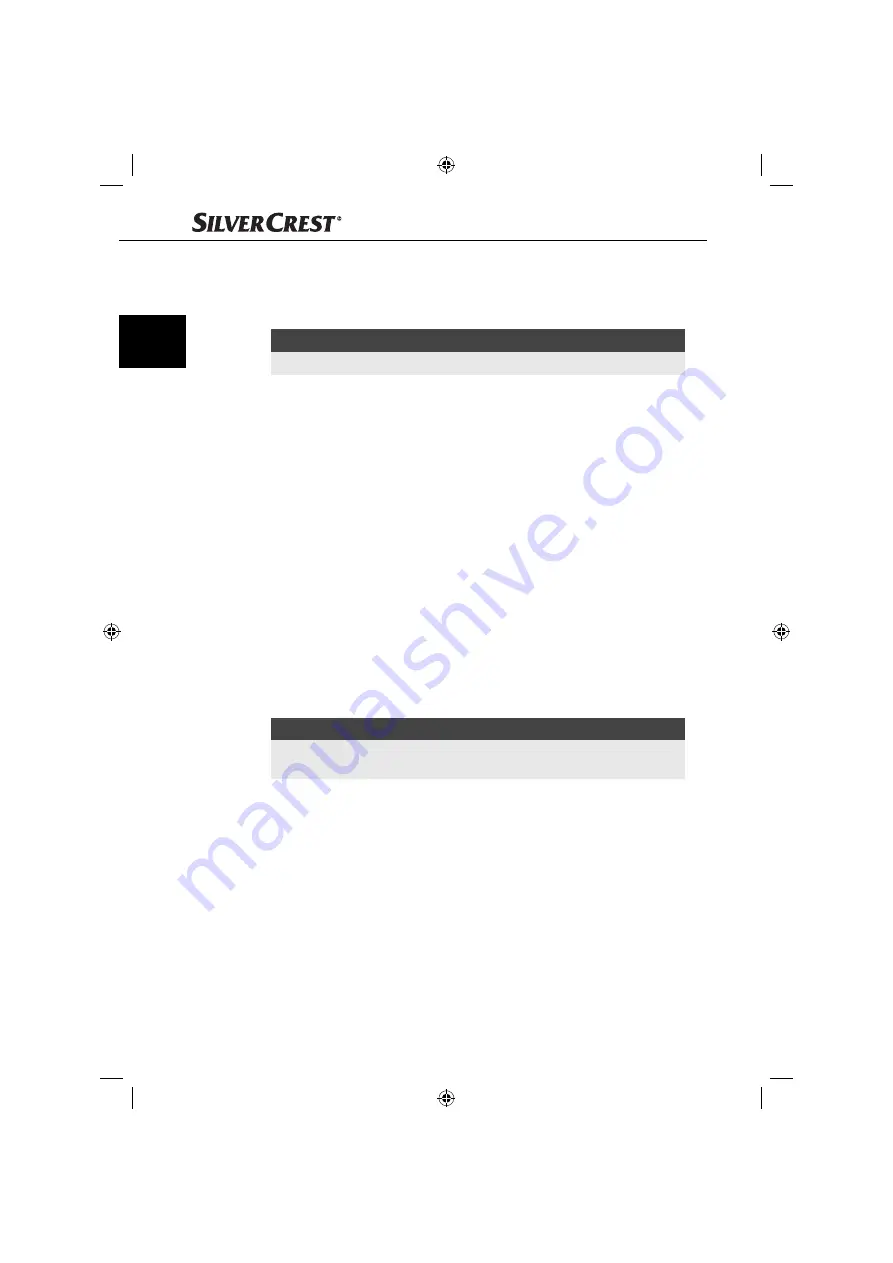 Silvercrest SNS 45 A3 Operating Instructions Manual Download Page 47