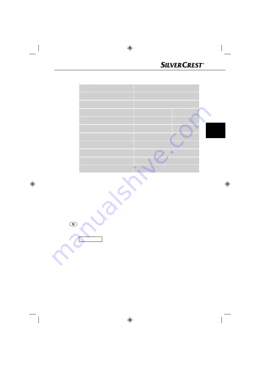 Silvercrest SNS 45 A3 Operating Instructions Manual Download Page 122