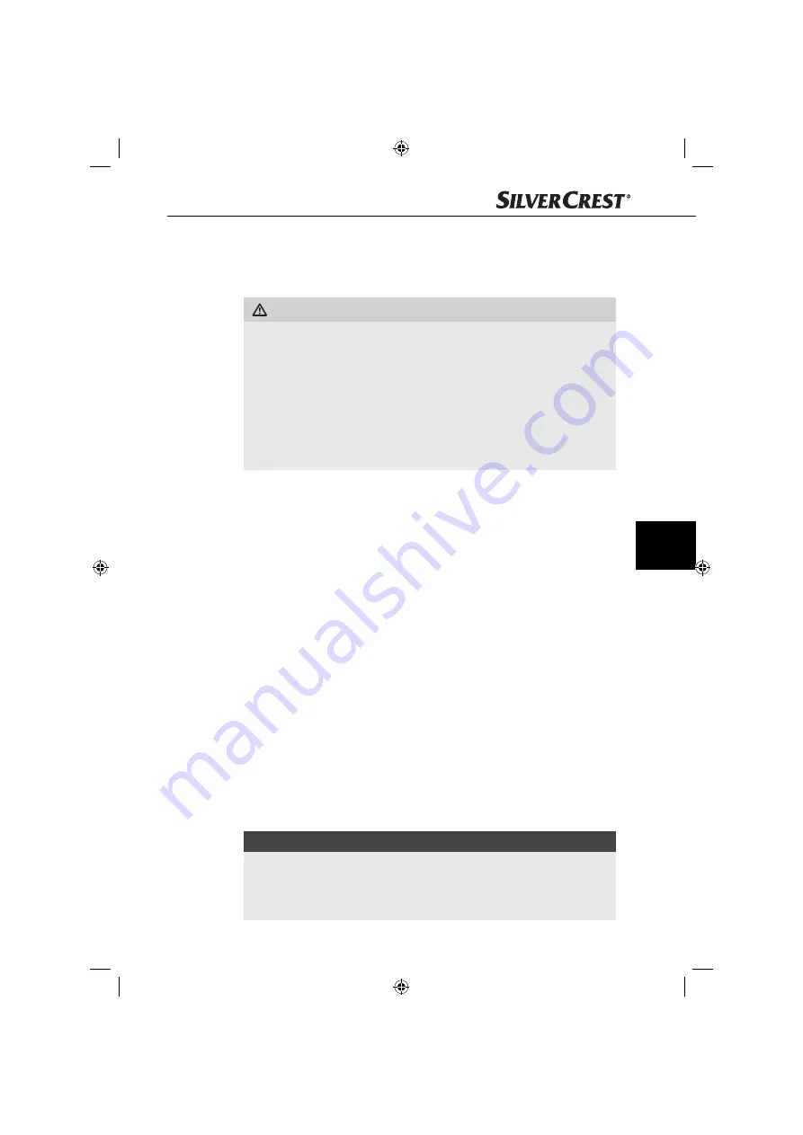 Silvercrest SNS 45 A3 Operating Instructions Manual Download Page 194