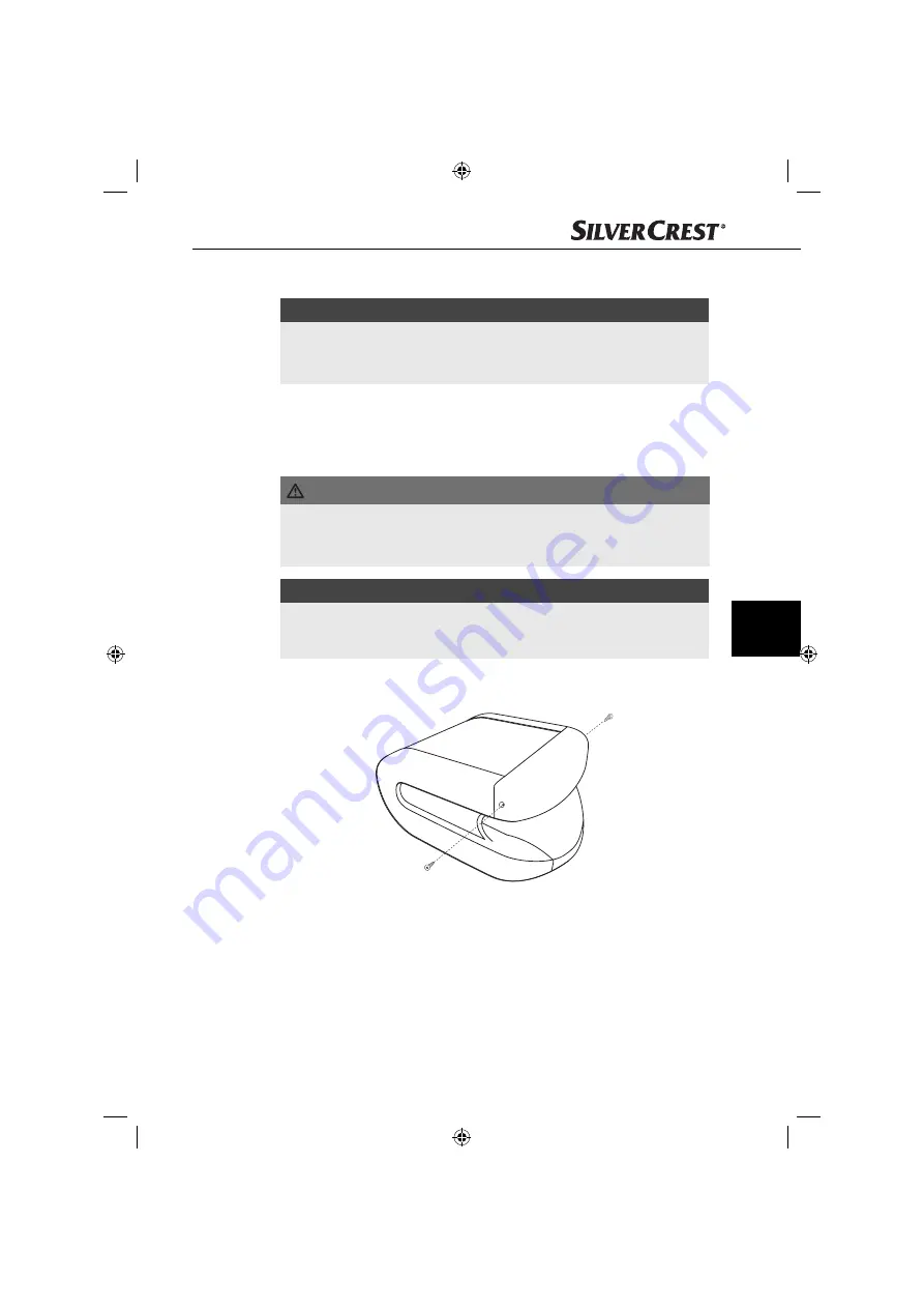 Silvercrest SNS 45 A3 Operating Instructions Manual Download Page 208