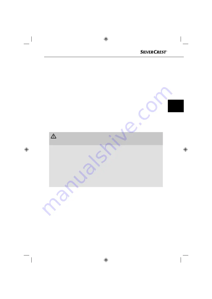 Silvercrest SPM 2000 B2 Operating Instructions Manual Download Page 68