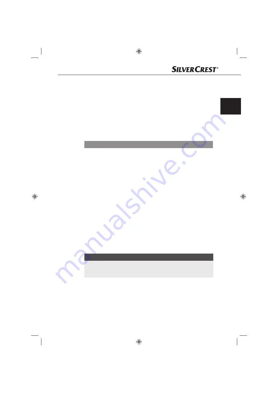 Silvercrest SPM 6200 A1 Operating Instructions Manual Download Page 19