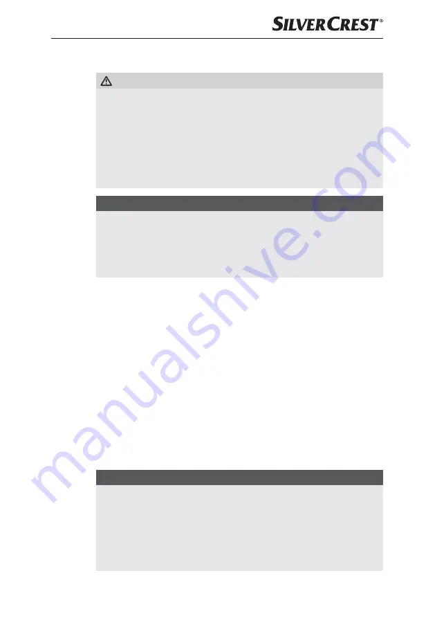 Silvercrest SRGF 1400 A1 Short Manual Download Page 12