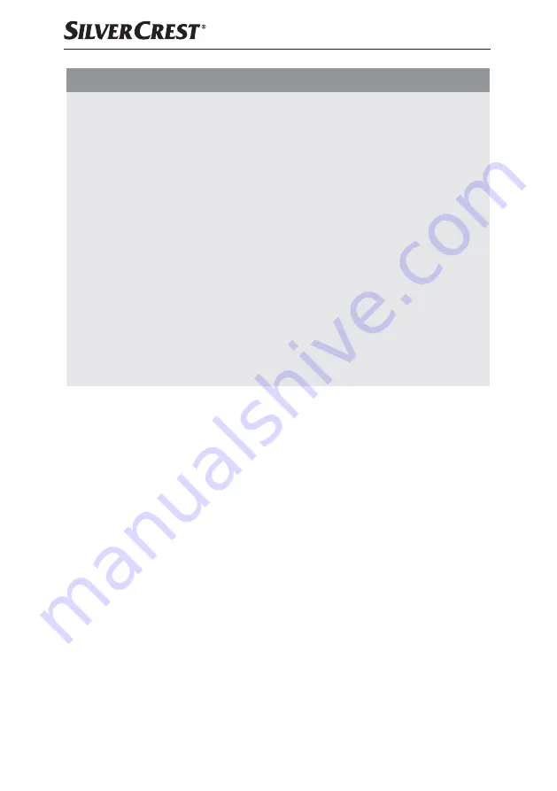 Silvercrest SRGF 1400 A1 Short Manual Download Page 49