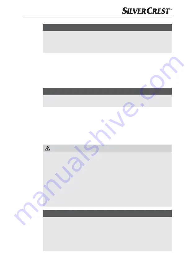 Silvercrest SRGF 1400 A1 Short Manual Download Page 102