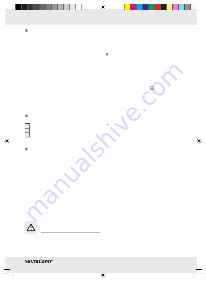 Silvercrest SRNH 100 A2 Скачать руководство пользователя страница 15