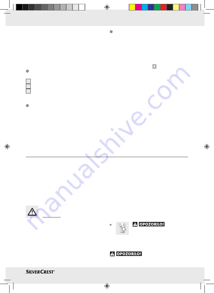 Silvercrest SRNH 100 A2 Operation And Safety Notes Download Page 23