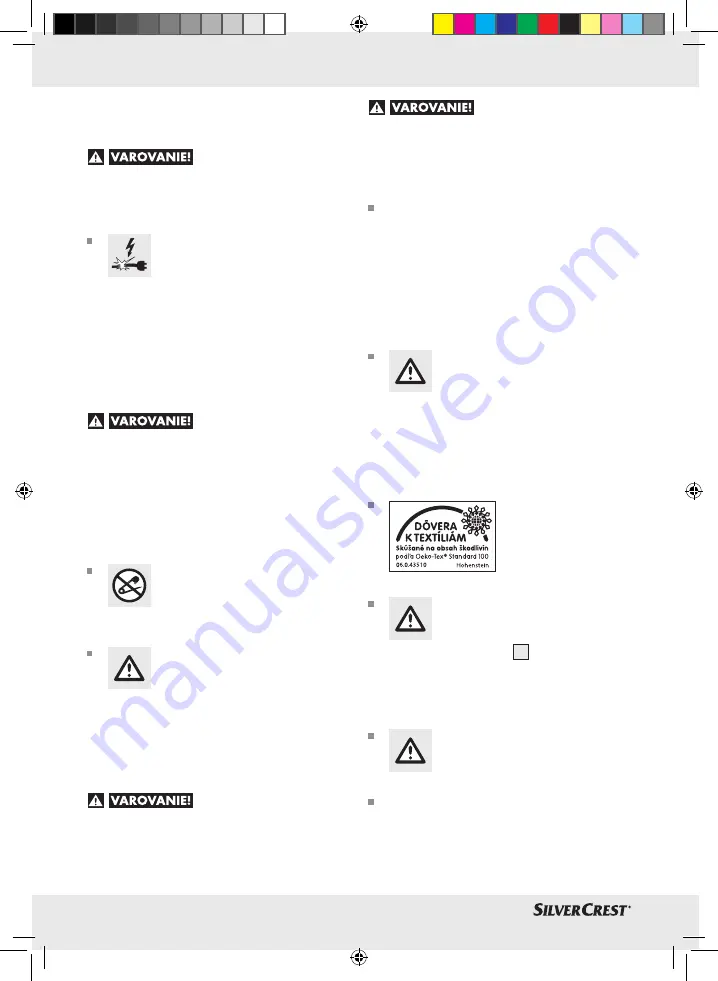 Silvercrest SRNH 100 A2 Operation And Safety Notes Download Page 42