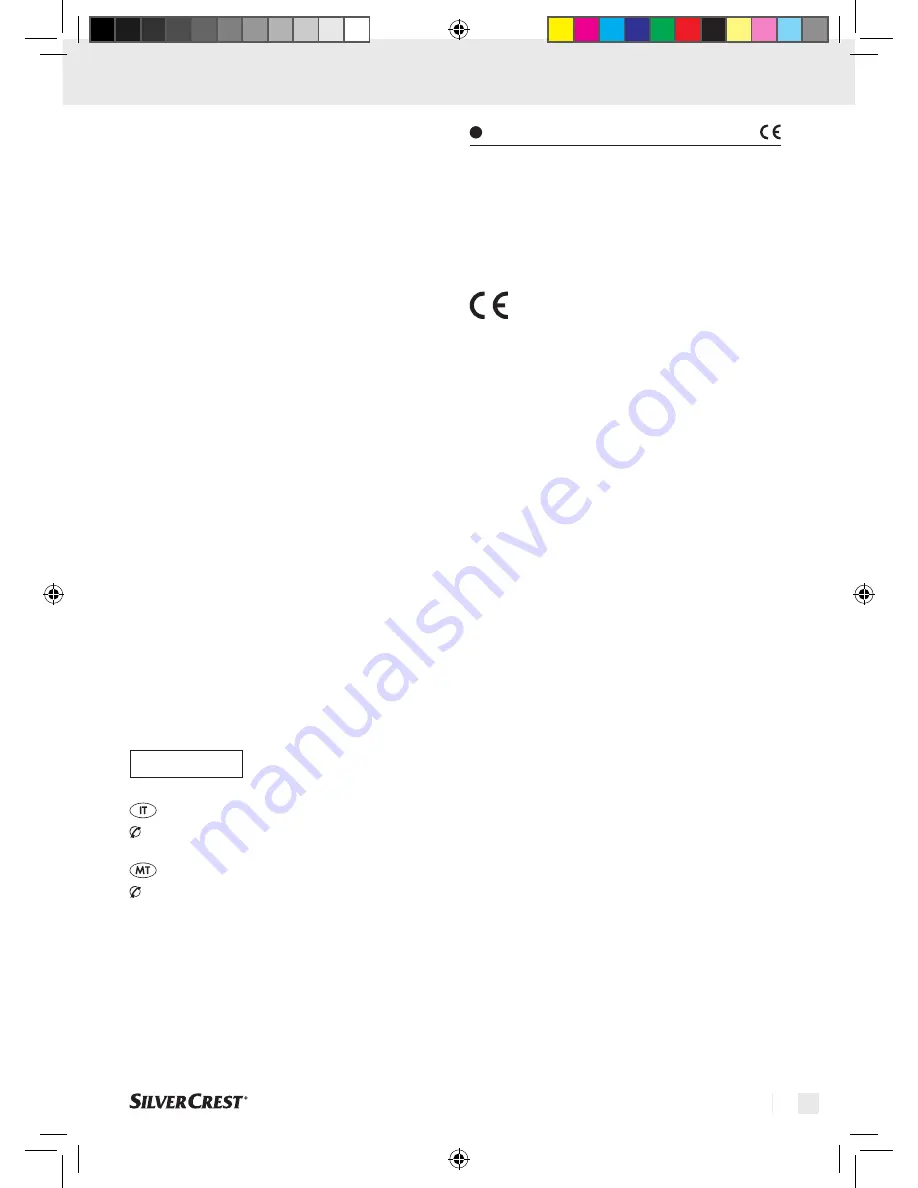 Silvercrest SSM 141 C3 Operation And Safety Notes Download Page 19