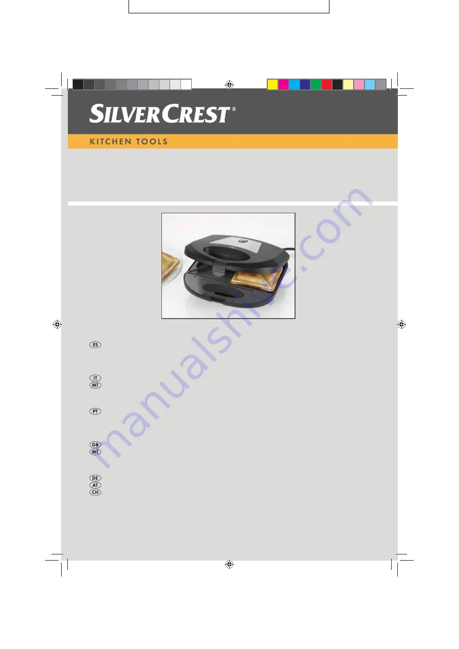 Silvercrest SSWM 750 A1 Operating Instructions Manual Download Page 1