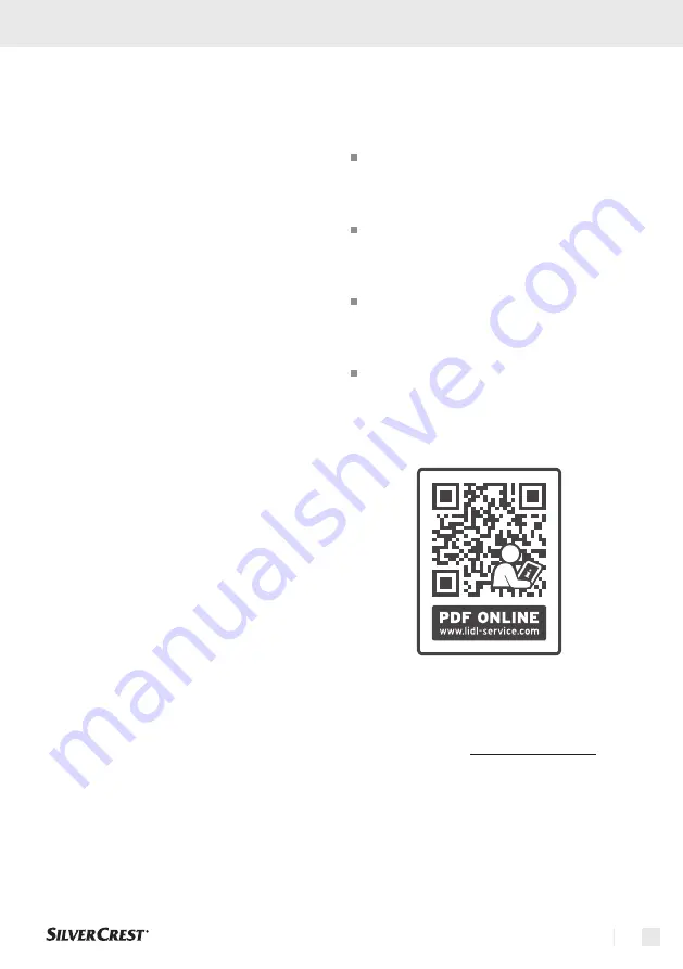 Silvercrest STHL 2000 A1 Operating And Safety Instruction Download Page 51