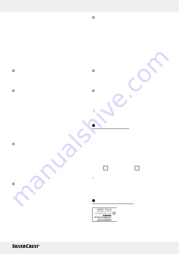 Silvercrest SWD 100 E2 Operating Instructions And Safety Advices Download Page 8