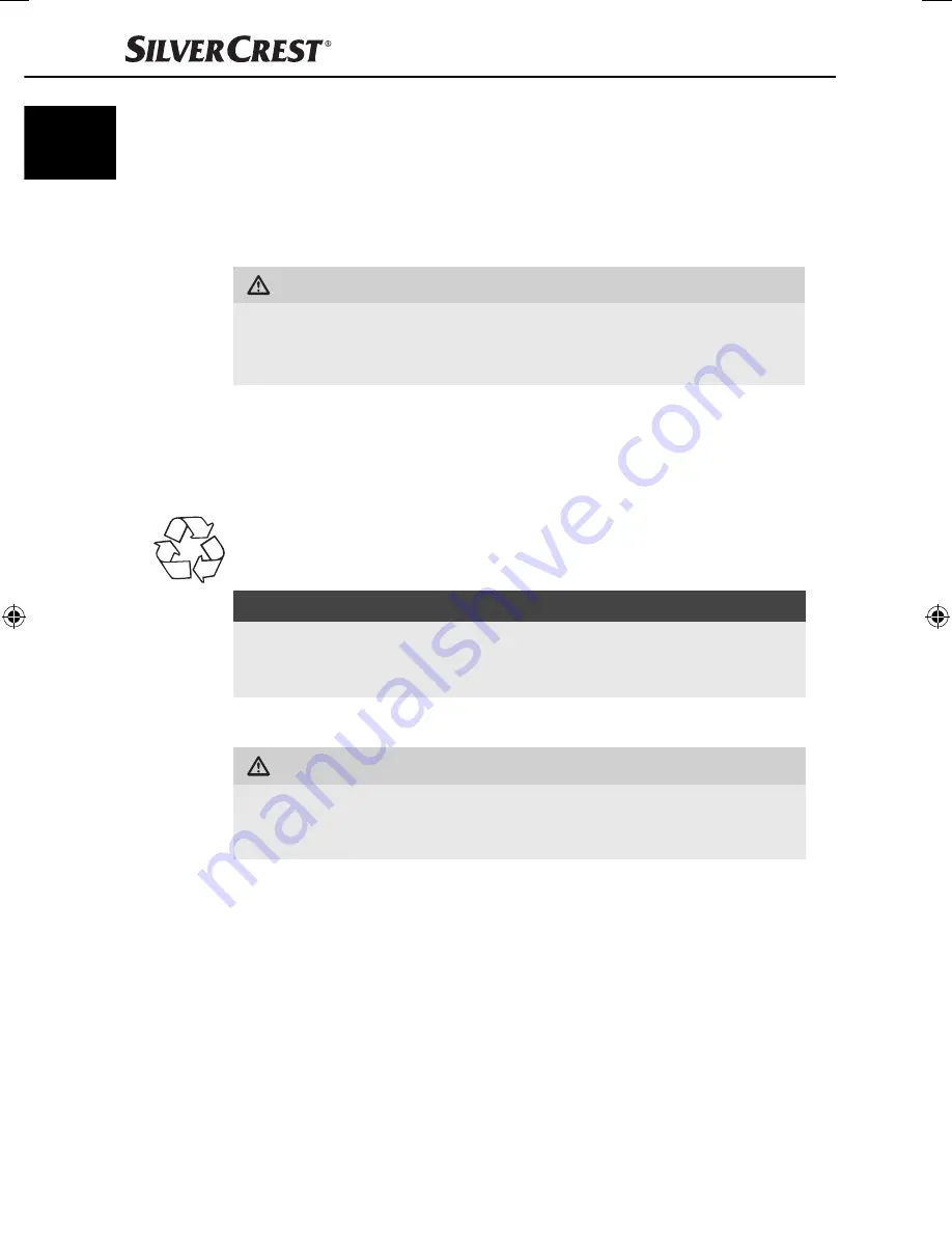 Silvercrest SWK 2200 B2 Operating Instructions Manual Download Page 9