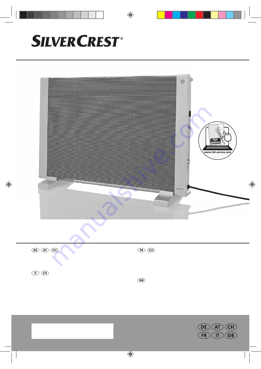 Silvercrest SWW 1500 B2 Operating Instructions Manual Download Page 1