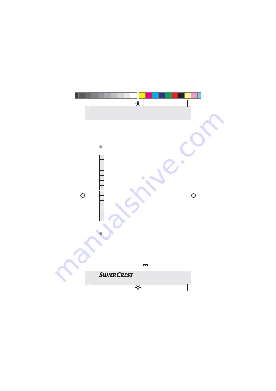 Silvercrest Z30833A Manual Download Page 19