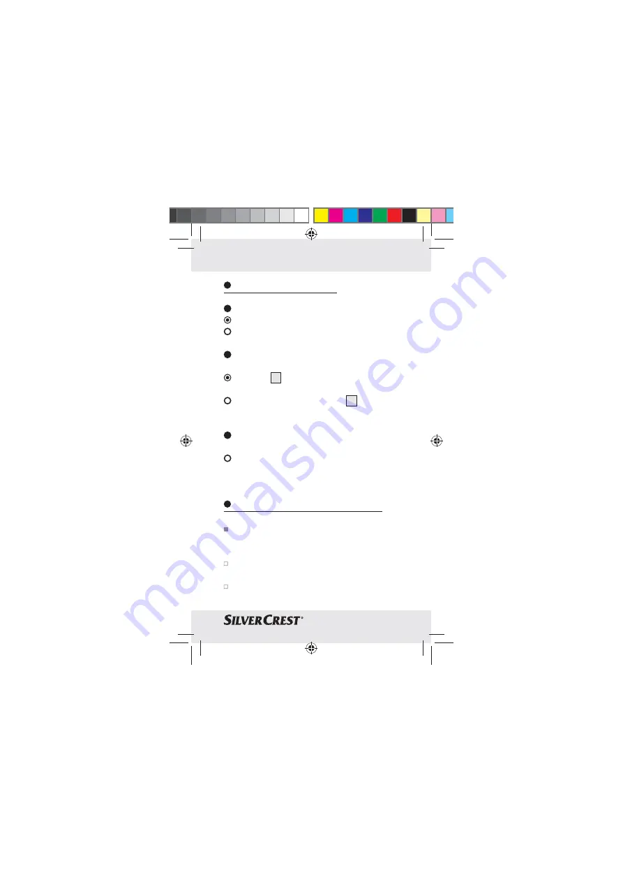 Silvercrest Z30833A Manual Download Page 25