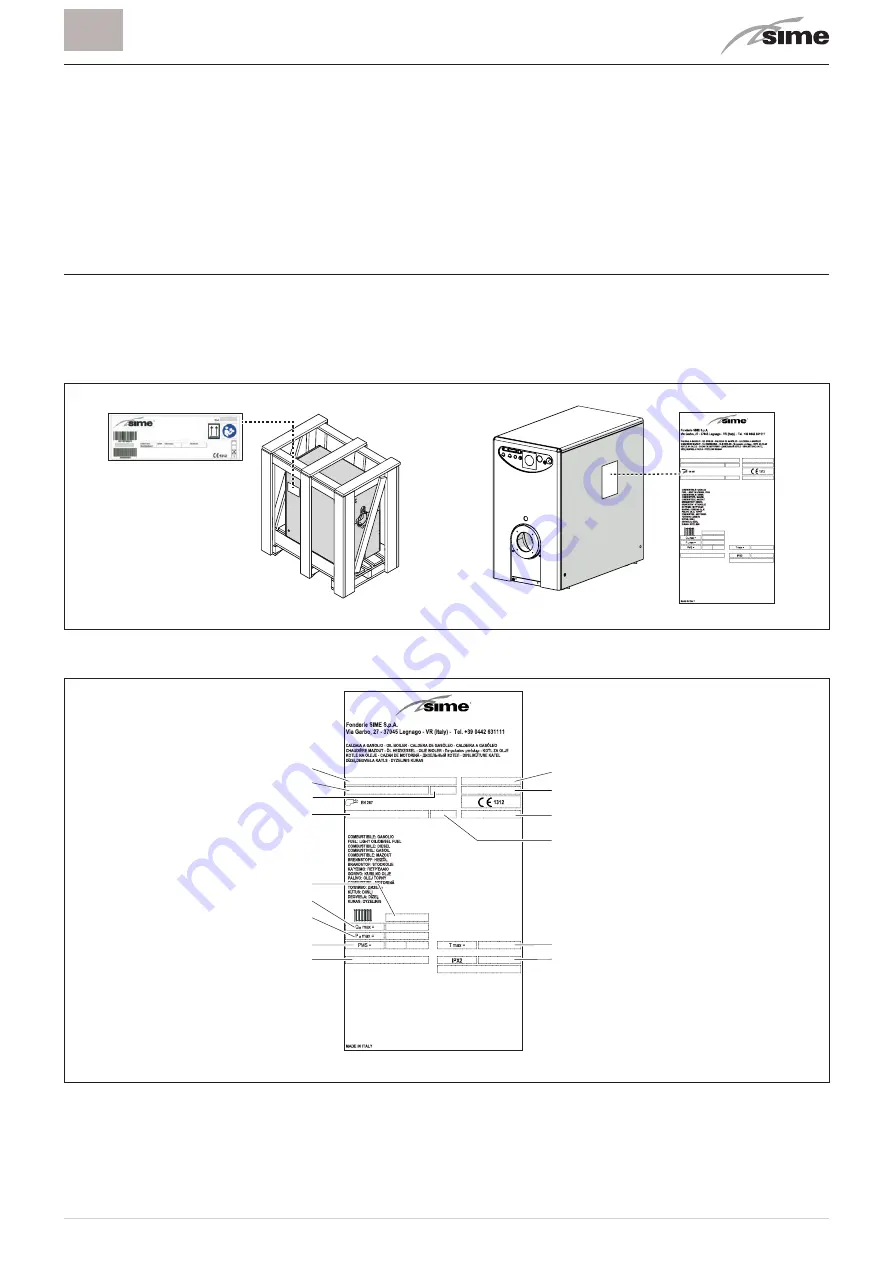 Sime 8104340 User Operating, Installation And Servicing Instructions Download Page 11