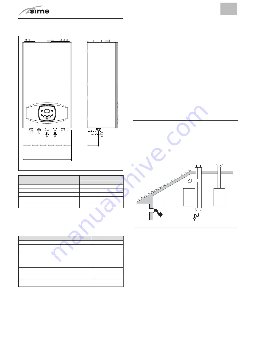 Sime 8110470 Installation And Maintenance Manual Download Page 62