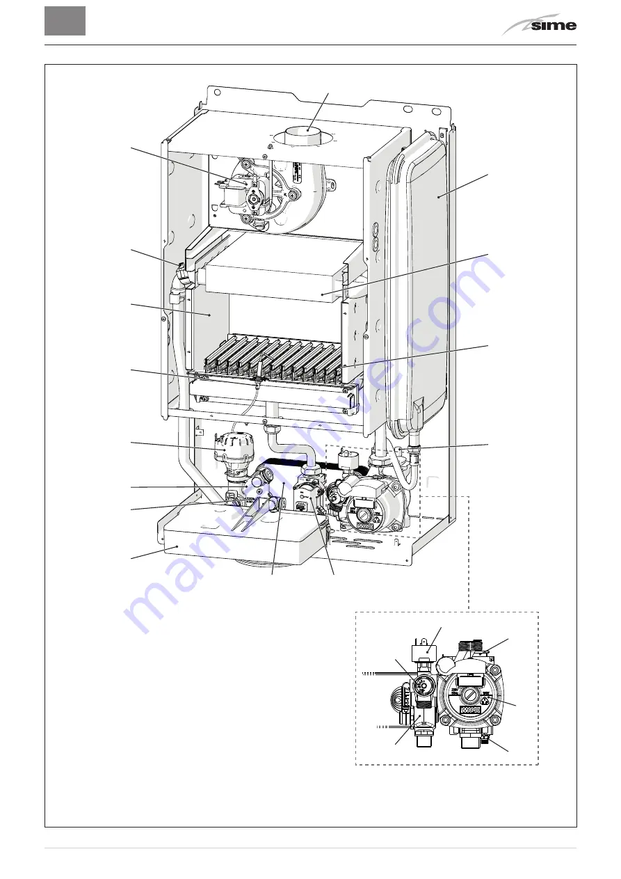 Sime 8112100 User, Installation And Servicing Instructions Download Page 55